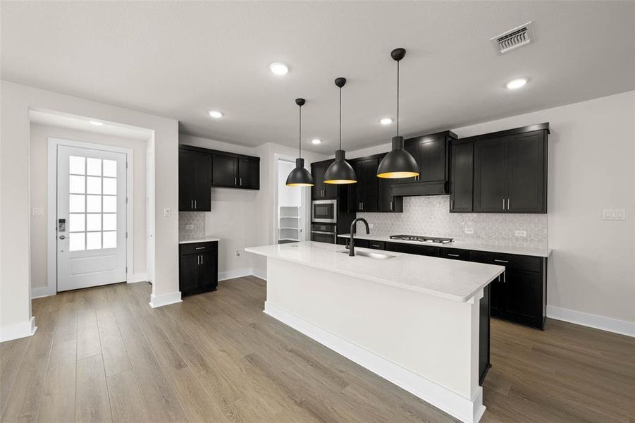 Furnished interior view inside a new home in Terrace Collection at Harvest, Argyle (Image 28). Furnished interior view inside a new home in Terrace Collection at Harvest, Argyle (Image 28).