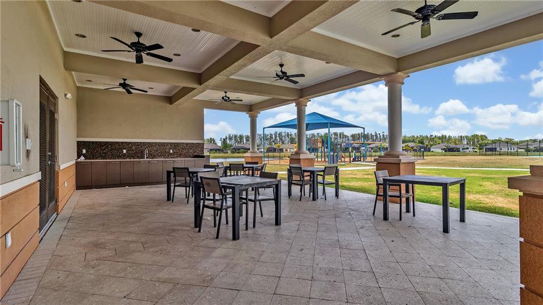Furnished interior view inside a new home in , Wimauma (Image 25).