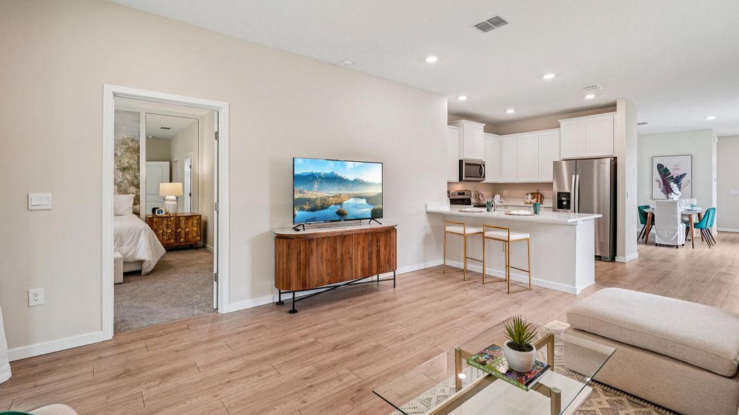 Furnished interior view inside a new home in Ocala Preserve, Ocala (Image 11).