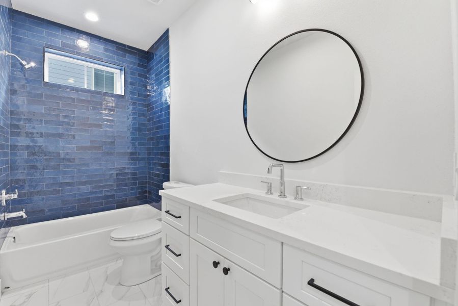 Furnished interior view inside a new home in , Houston (Image 6).