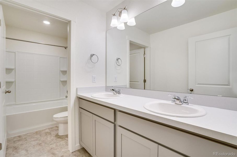 Furnished interior view inside a new home in Spring Valley Ranch, Elizabeth (Image 13).