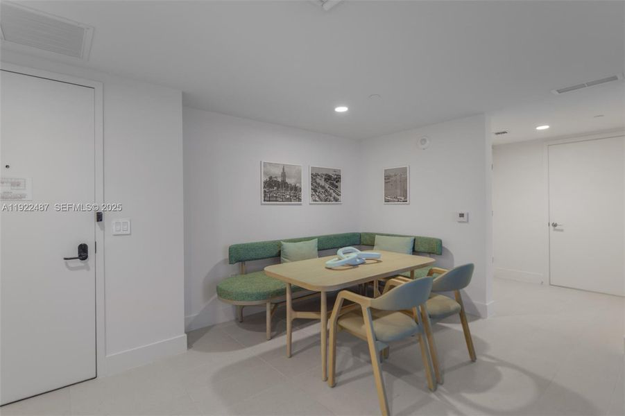 Furnished interior view inside a new home in , Miami (Image 6). Furnished interior view inside a new home in , Miami (Image 6).