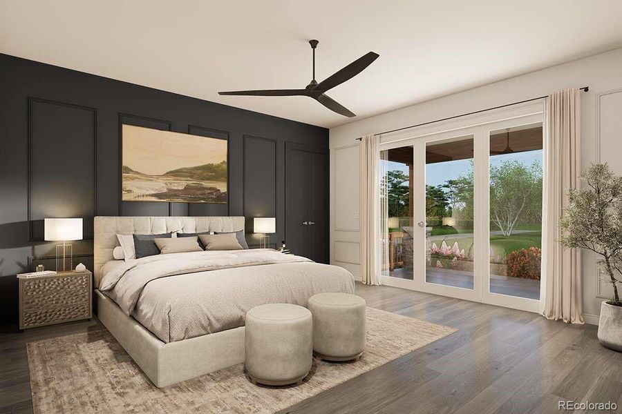 Furnished interior view inside a new home in , Kiowa (Image 13). Furnished interior view inside a new home in , Kiowa (Image 13).