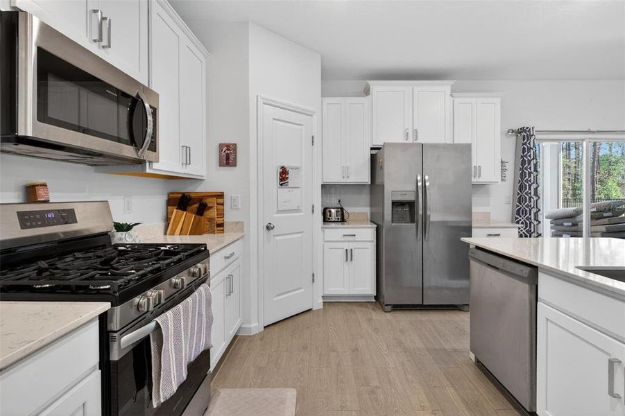 Furnished interior view inside a new home in Trailmark, St. Augustine (Image 14).