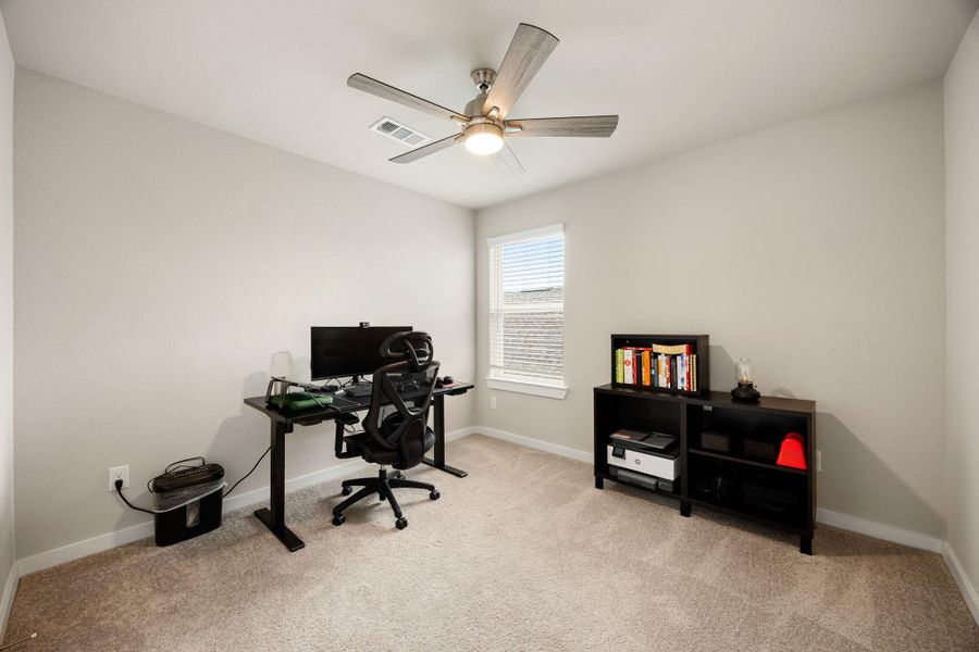Furnished interior view inside a new home in Marvida, Cypress (Image 35).