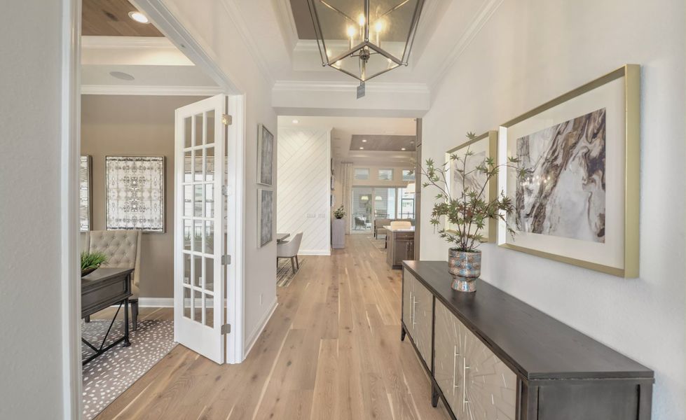 Furnished interior view inside a new home in Seven Pines, Jacksonville (Image 22).