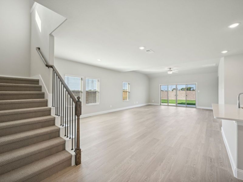 The Woodside floorplan with the Lush interior package.