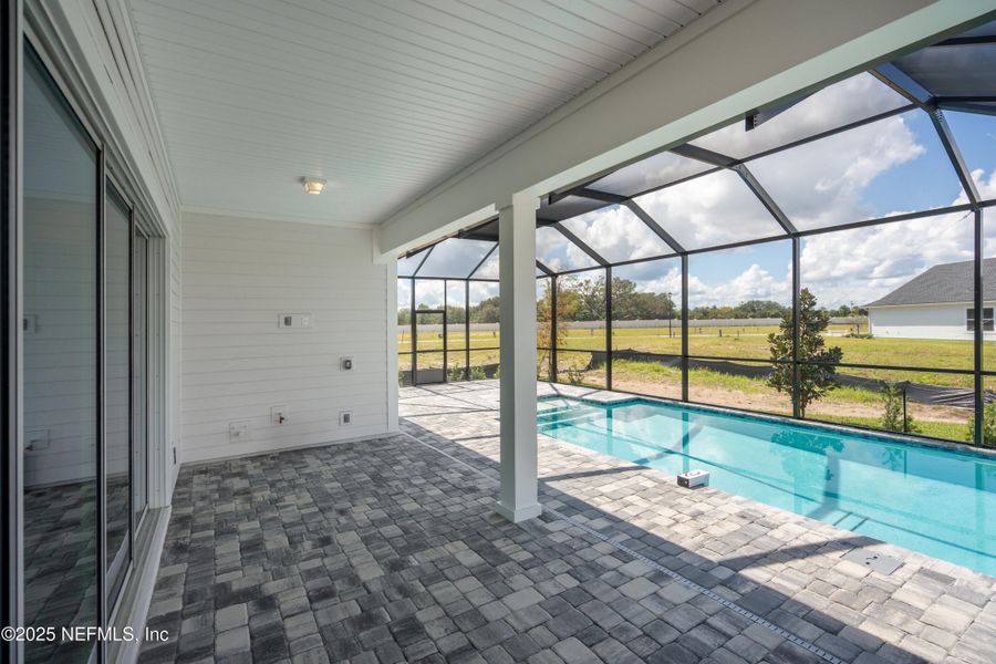 Exterior details and patio area of a home in Madeira, St. Augustine (Image 3). Exterior details and patio area of a home in Madeira, St. Augustine (Image 3).