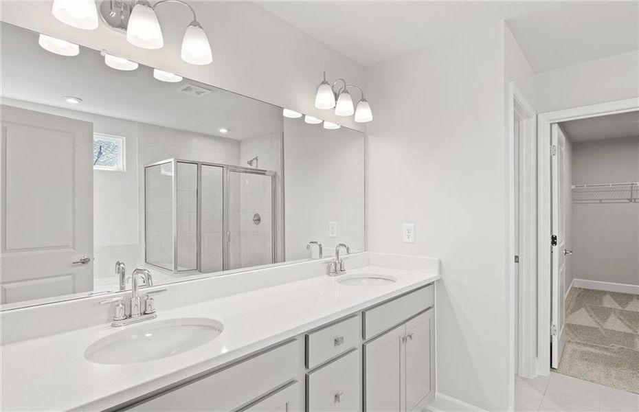 Furnished interior view inside a new home in Anderson Point Estates, McDonough (Image 7).