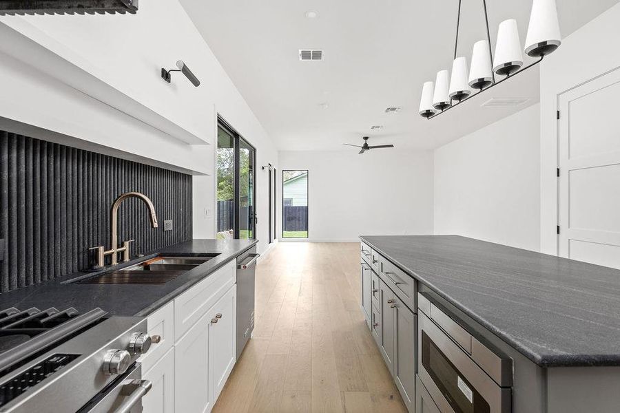 Furnished interior view inside a new home in , Austin (Image 10).
