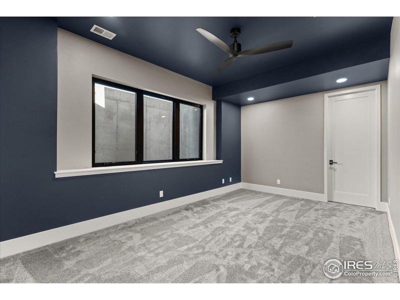 1 of 3 basement bedrooms