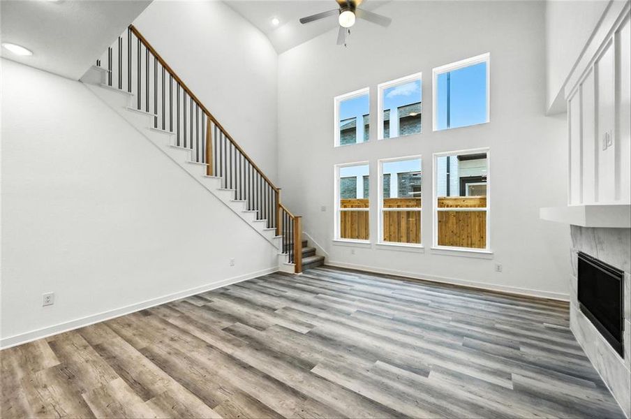 Spacious, unfurnished interior of a new home in Talia, Mesquite (Image 22).