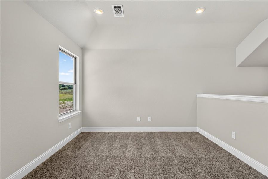 Spacious, unfurnished interior of a new home in The Ranches at Valley View, Springtown (Image 43).