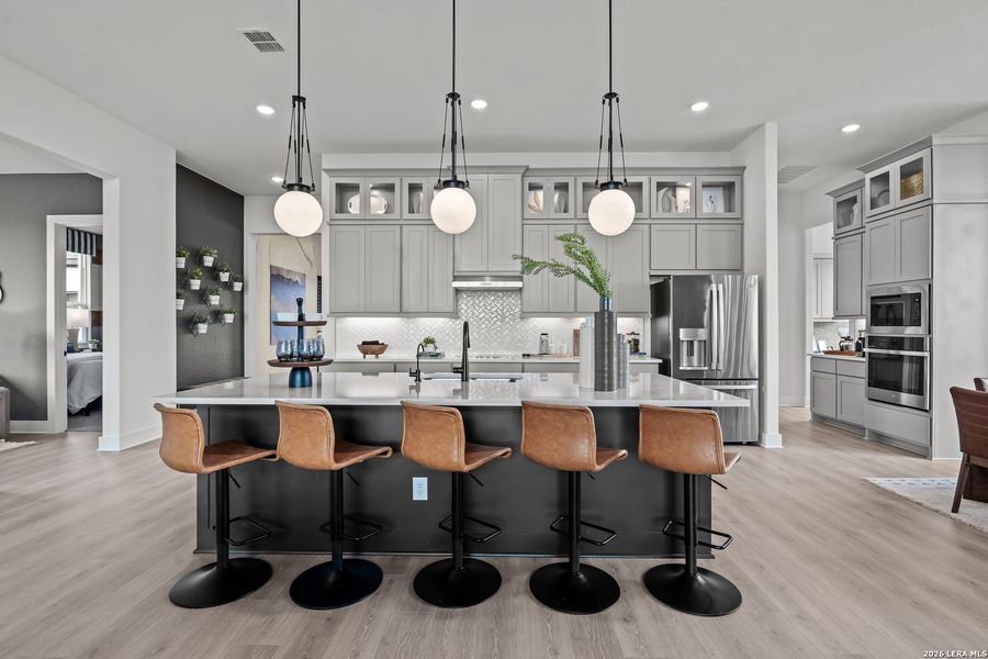 Furnished interior view inside a new home in Esperanza, Boerne (Image 32). Furnished interior view inside a new home in Esperanza, Boerne (Image 32).