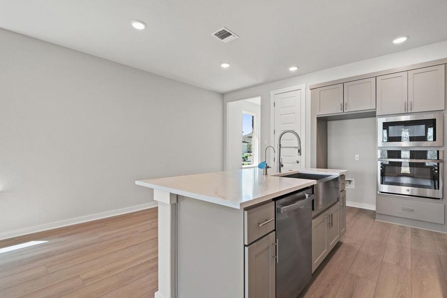 Furnished interior view inside a new home in Flora, Hutto (Image 5).