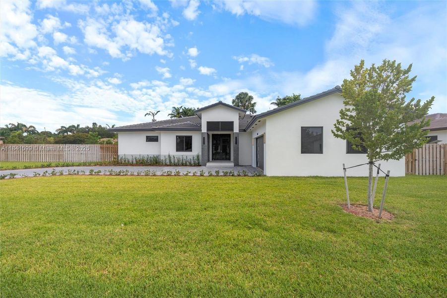 Front exterior of a new home in , Cutler Bay, FL, highlighting curb appeal (Image 27).