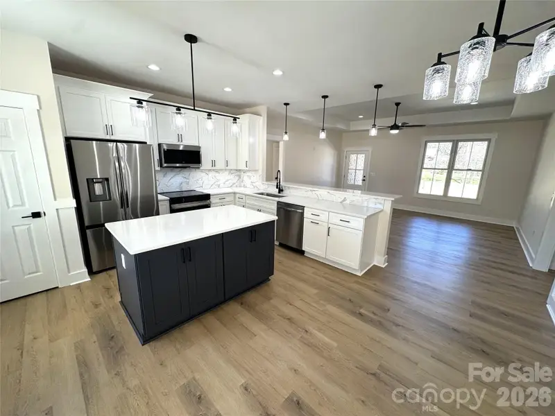 Furnished interior view inside a new home in , Albemarle (Image 5).