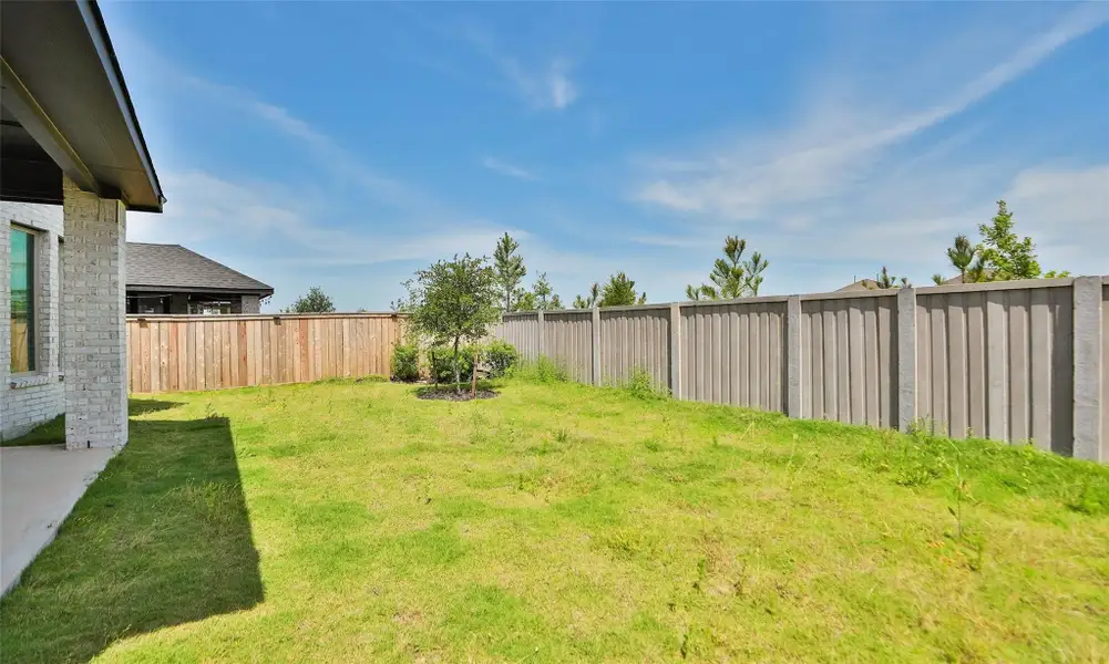 Exterior details and patio area of a home in , Cypress (Image 4).