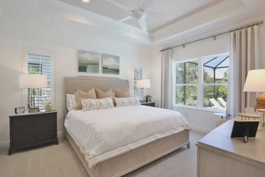 Furnished interior view inside a new home in Windward, Lakewood Ranch (Image 20).
