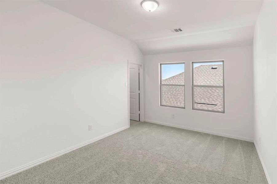 Spacious, unfurnished interior of a new home in Coyote Meadows 50s, Anna (Image 26). Spacious, unfurnished interior of a new home in Coyote Meadows 50s, Anna (Image 26).