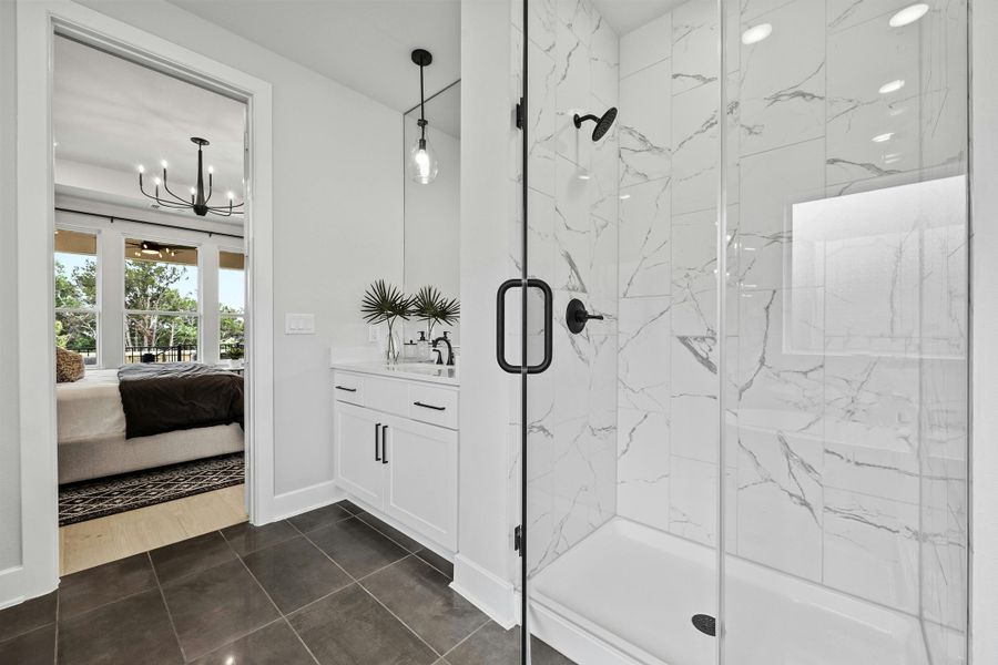 Furnished interior view inside a new home in Candela South, Richmond (Image 18).