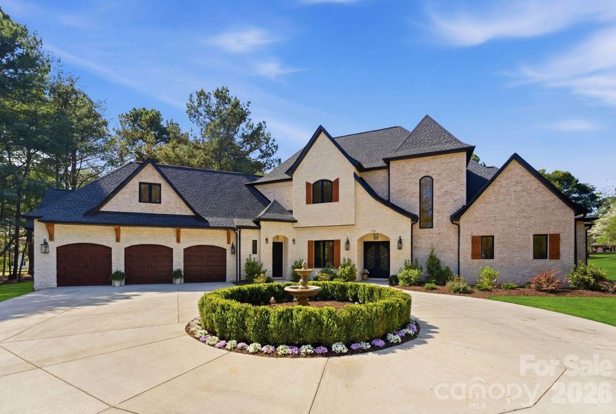 Front exterior of a new home in , Mooresville, NC, highlighting curb appeal (Image 23). Front exterior of a new home in , Mooresville, NC, highlighting curb appeal (Image 23).