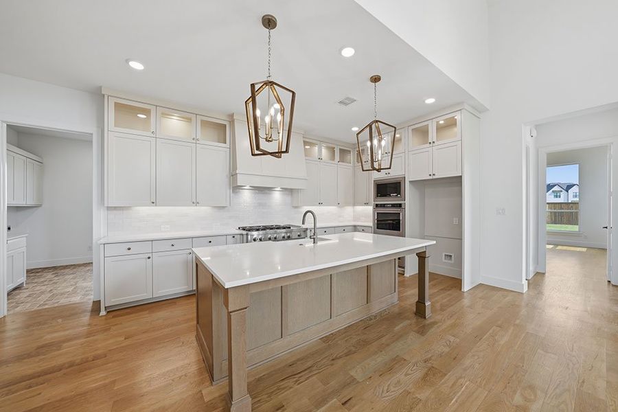 Furnished interior view inside a new home in Light Farms Graham/Reagan, Celina (Image 8).