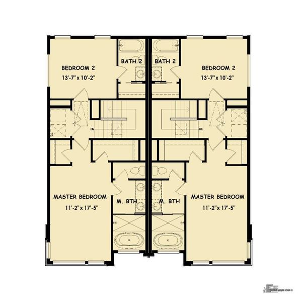 2D floor plan layout of this home in , Houston, TX (Image 3).