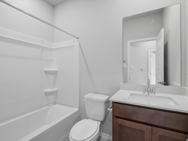 Furnished interior view inside a new home in Agave, San Antonio (Image 9). Furnished interior view inside a new home in Agave, San Antonio (Image 9).