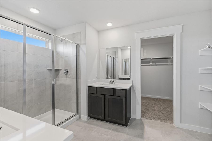 Furnished interior view inside a new home in Colony at Pinehurst, Pinehurst (Image 11).