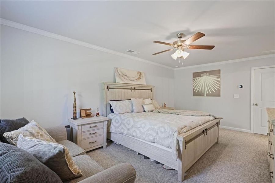 Furnished interior view inside a new home in Bryson Lake, Douglasville (Image 24).