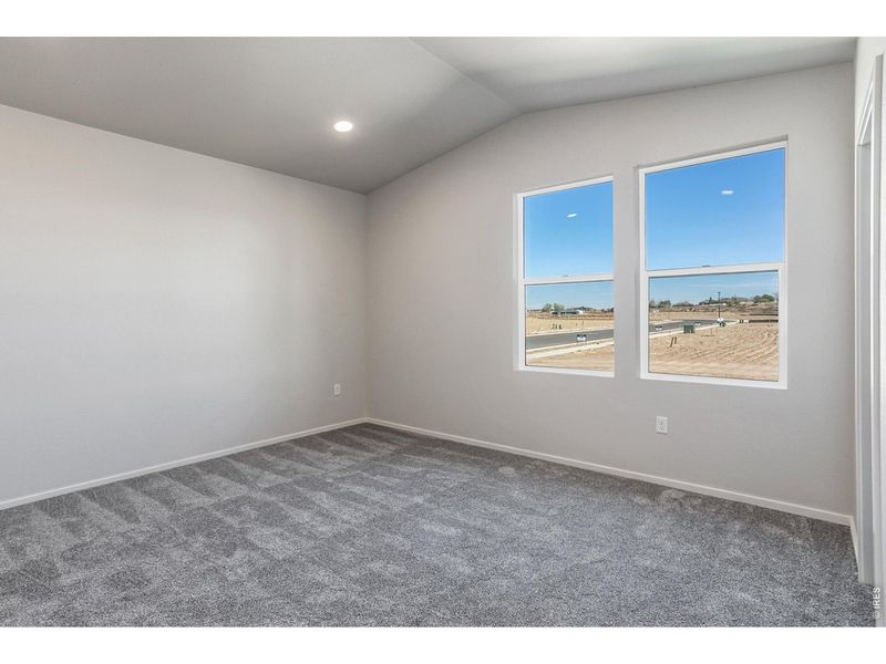 Spacious, unfurnished interior of a new home in Prairie Song Story Collection - Single Family Homes, Windsor (Image 32).
