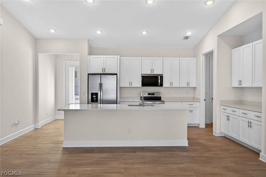 Furnished interior view inside a new home in Cape Coral, Cape Coral (Image 10). Furnished interior view inside a new home in Cape Coral, Cape Coral (Image 10).