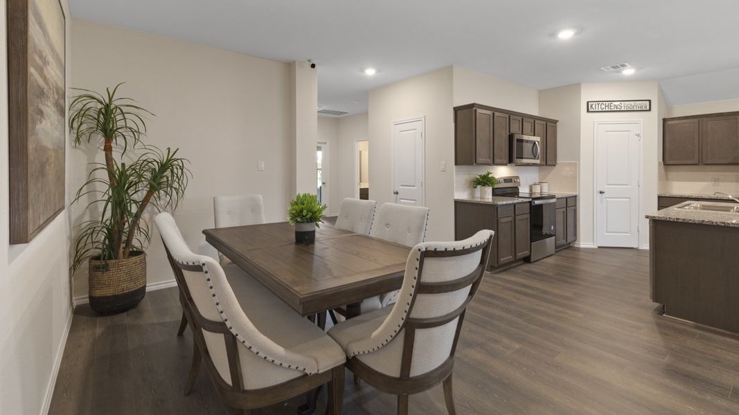 Furnished interior view inside a new home in The Reserve at Timber Creek, Lindale (Image 11).