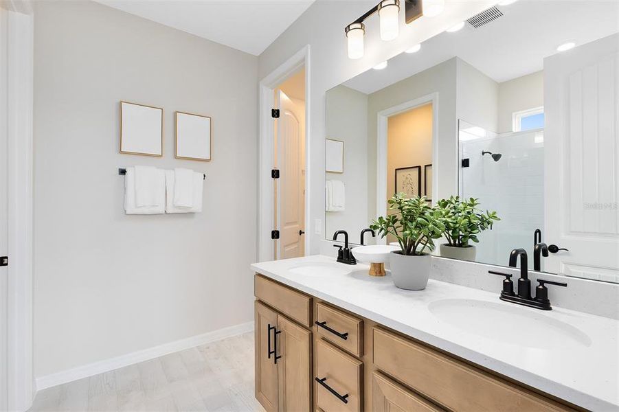 Furnished interior view inside a new home in Waterstone at Halifax Plantation, Ormond Beach (Image 8).