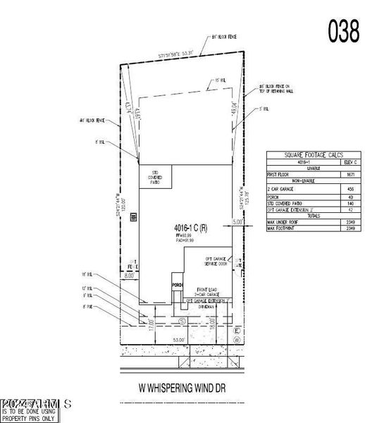 Plot Plan