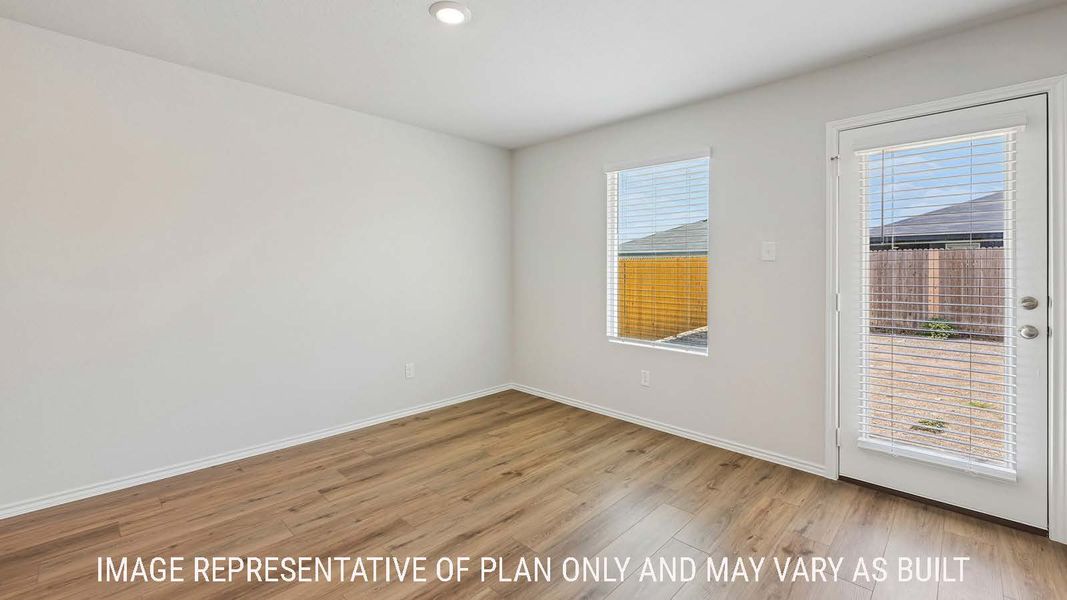 Spacious, unfurnished interior of a new home in Eastern Wells, Jarrell (Image 11).