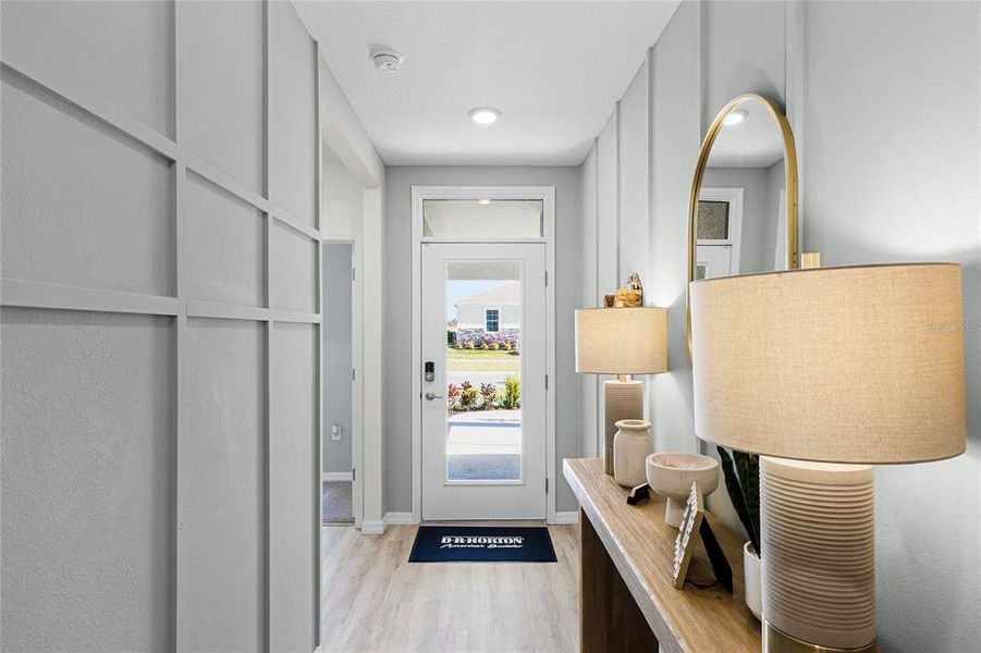 Furnished interior view inside a new home in Wind Meadows South, Bartow (Image 20).