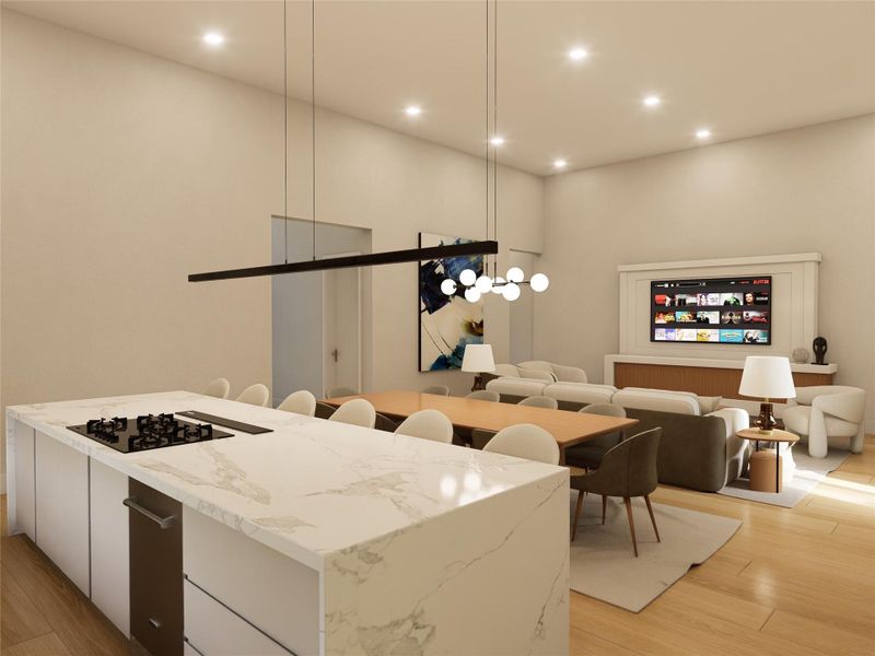 Furnished interior view inside a new home in , Wilton Manors (Image 10). Furnished interior view inside a new home in , Wilton Manors (Image 10).