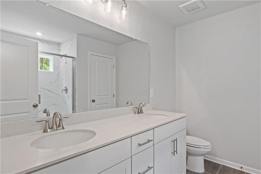 Furnished interior view inside a new home in Briar Creek, Atlanta (Image 4).