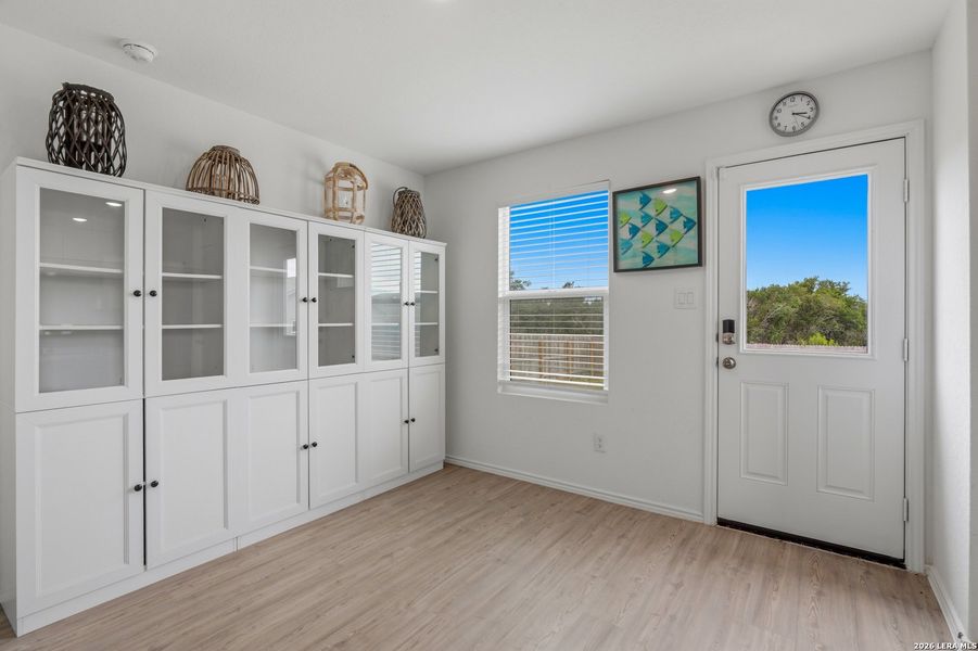 Furnished interior view inside a new home in Hidden Trails, Bulverde (Image 5).