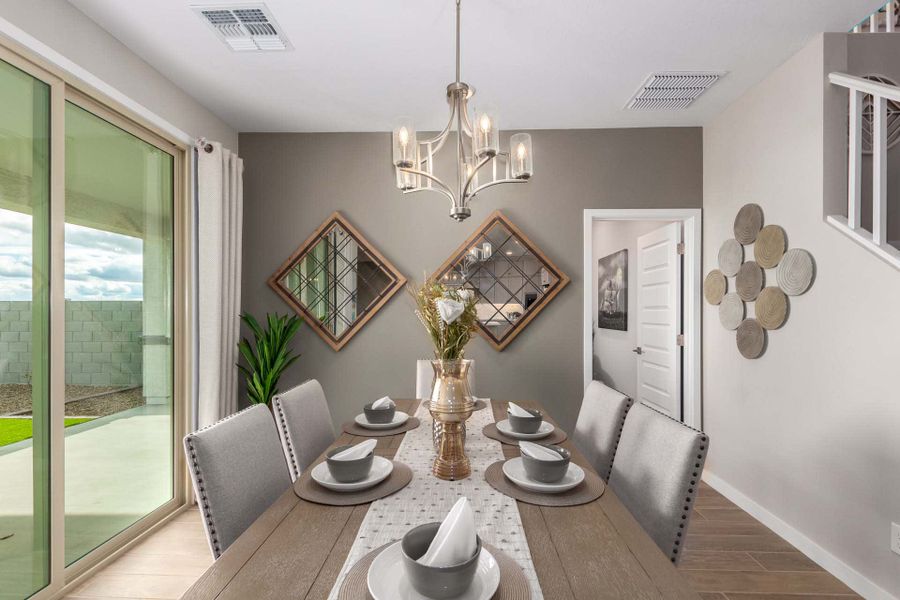 Dining Area | Prescott | The Villages at North Copper Canyon – Valley Series | New homes in Surprise, Arizona | Landsea Homes