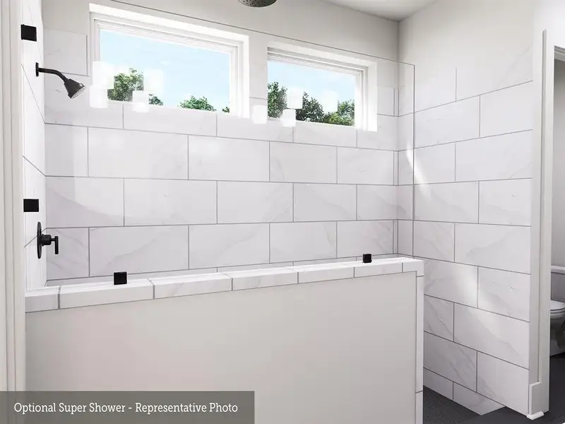 Furnished interior view inside a new home in The Highlands 40', Porter (Image 5).