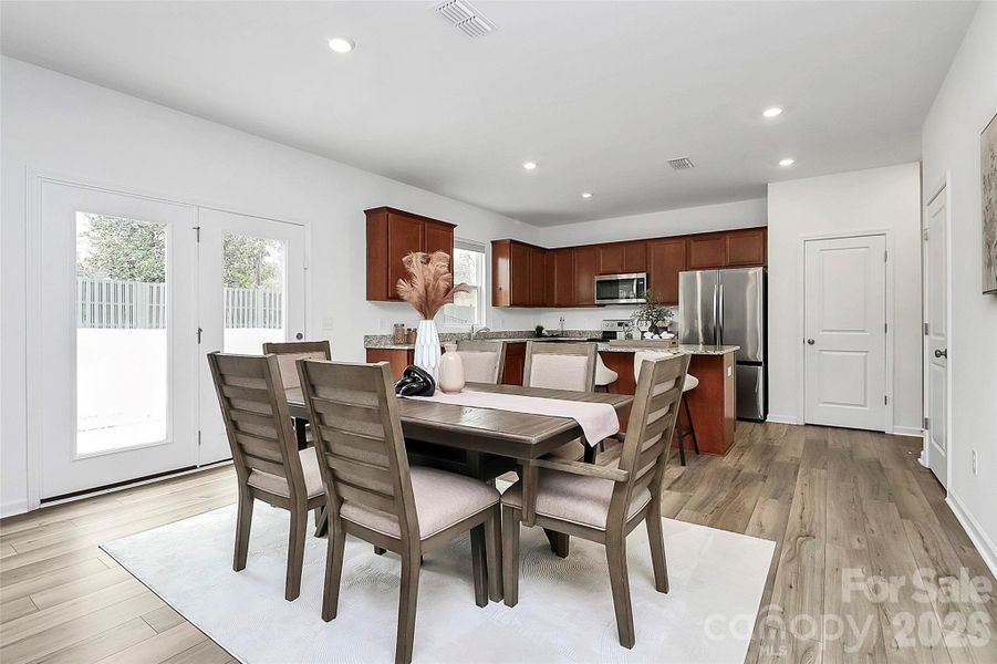Furnished interior view inside a new home in Sunbriar, Charlotte (Image 13).