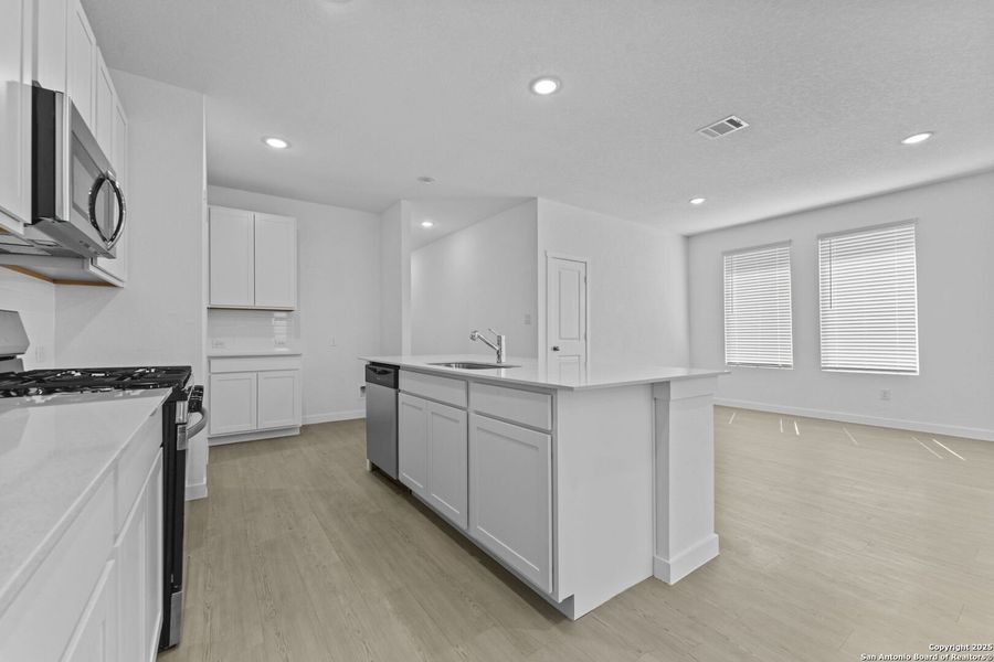 Furnished interior view inside a new home in Parkside: Coastline Collection, New Braunfels (Image 9).