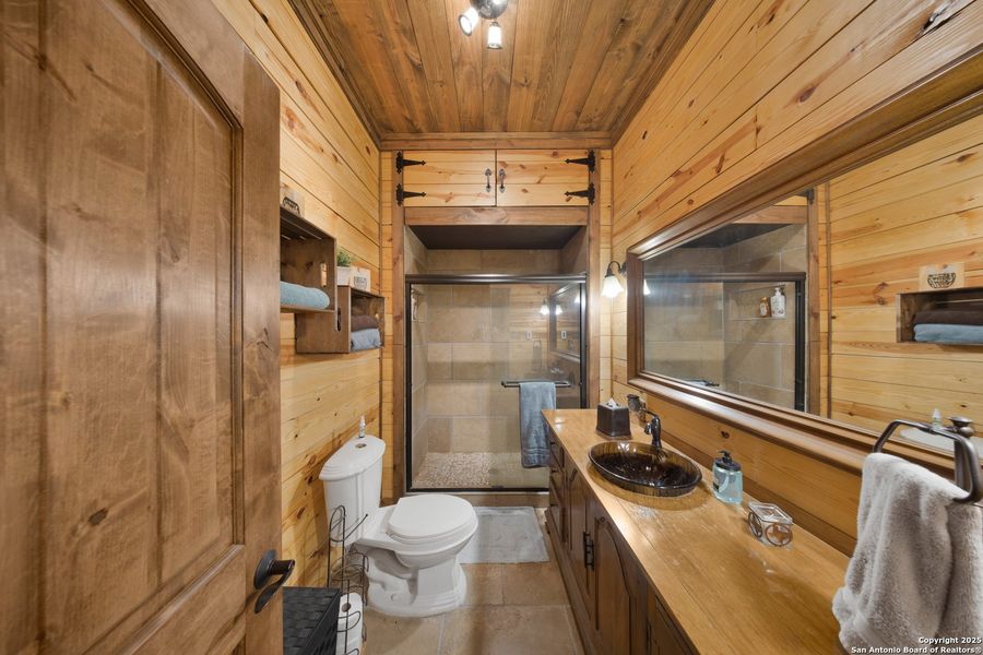 Furnished interior view inside a new home in , Lakehills (Image 8).