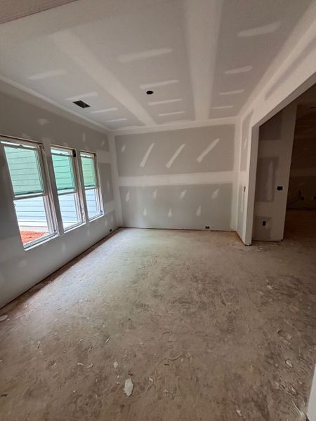 In-progress construction of a new home in White Oaks, The Rock, GA (Image 8).