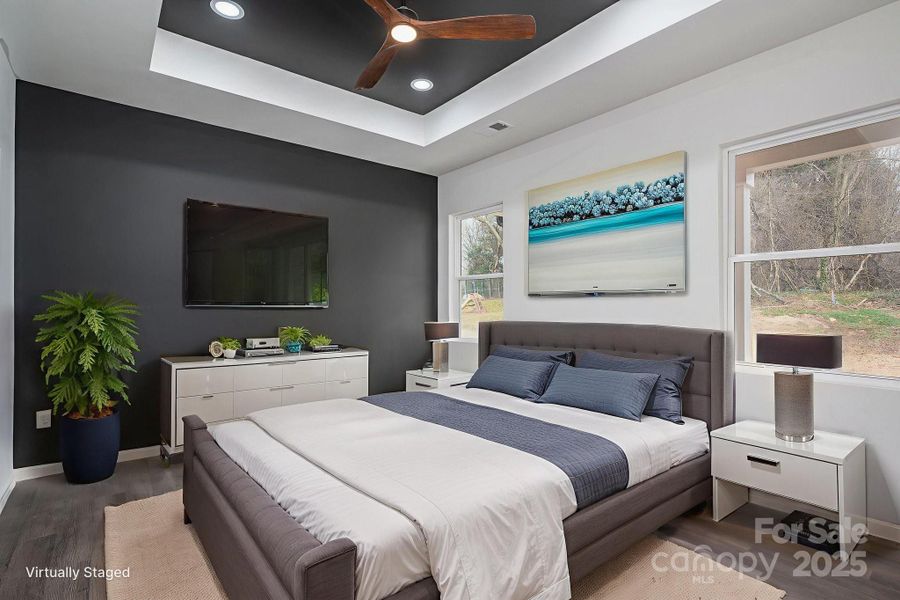 Furnished interior view inside a new home in , Cherryville (Image 11).