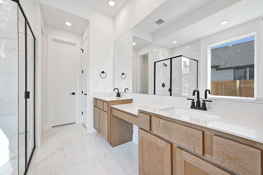 Furnished interior view inside a new home in 6 Creeks at Waterridge: 45ft. lots, Kyle (Image 15). Furnished interior view inside a new home in 6 Creeks at Waterridge: 45ft. lots, Kyle (Image 15).