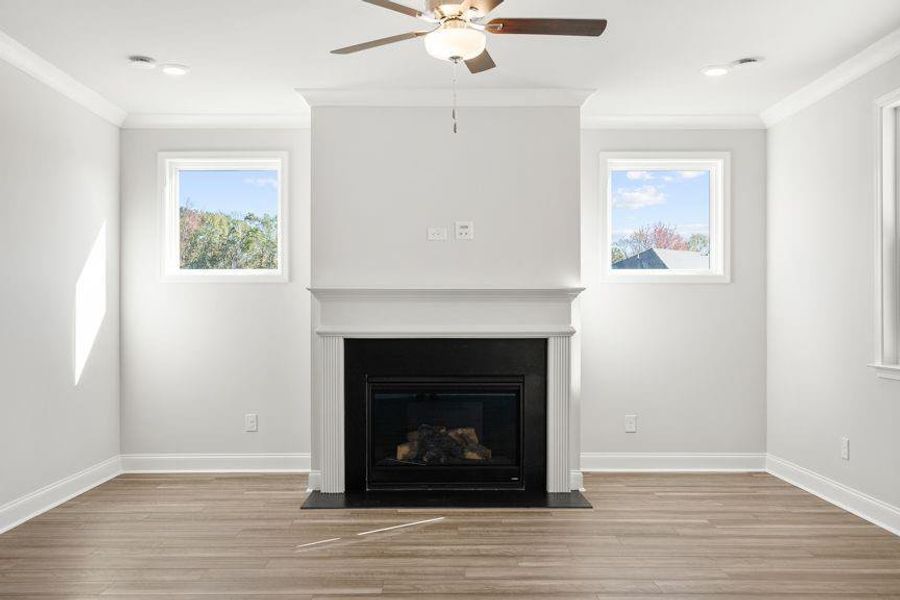 Spacious, unfurnished interior of a new home in Reserve at Hickory Walk, Kennesaw (Image 20). Spacious, unfurnished interior of a new home in Reserve at Hickory Walk, Kennesaw (Image 20).